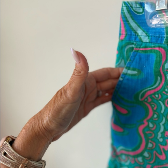 Lilly Pulitzer preppy Callahan tropical print Shorts size 0 - Picture 3 of 7